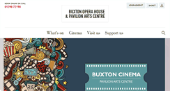 Desktop Screenshot of buxtonoperahouse.org.uk
